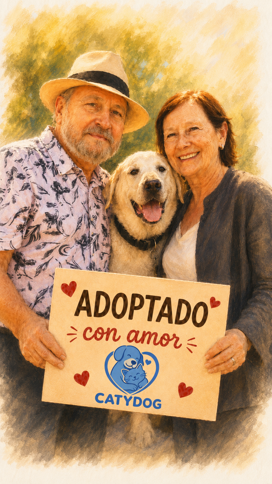 Familia adoptante Dante